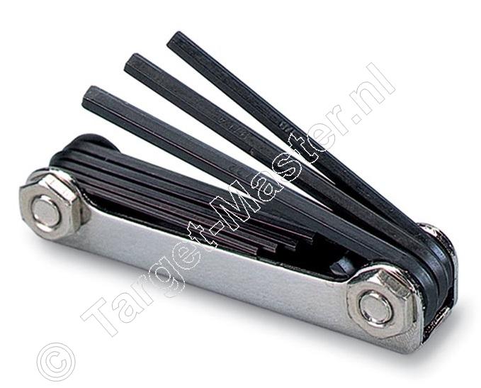 RCBS FOLD-UP HEX KEY WRENCH Inbus Set Inch Maten